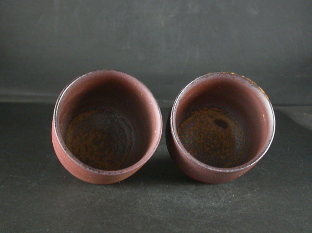 54・備前焼 徳利 とっくり 一輪挿し 石野充信 共箱 共布 陶歴 54