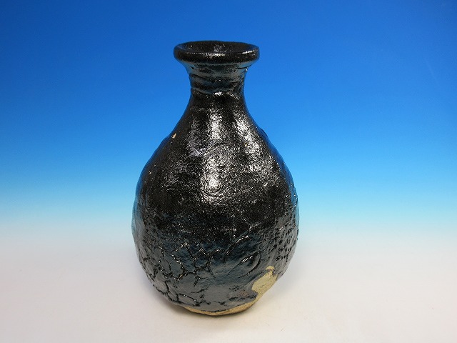 瀬戸黒徳利｜作家名：鈴木 都｜文錦堂 | 文錦堂