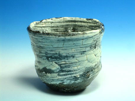 唐津焼中川自然坊窯】刷毛目唐津四方もち上げ皿① 唐津焼中川自然坊窯