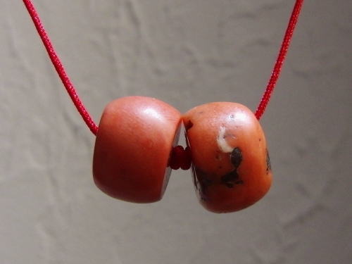 old Tibetan coral ※色味について必ず説明をご確認ください old