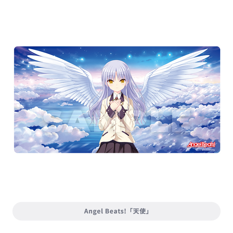 ブロッコリートレカアイテムくじkey Angel Beats 天使 かなで