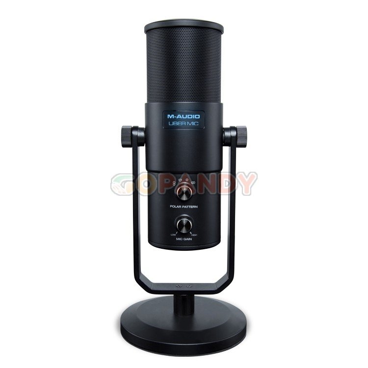 M-Audio Uber USB Microphone with Headphone Output – Gopandy Musical