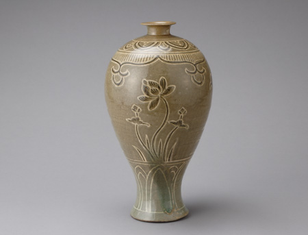 鉄絵 絵高麗 高麗青磁 花草紋 梅瓶 朝鮮 高麗 李朝 花瓶 骨董