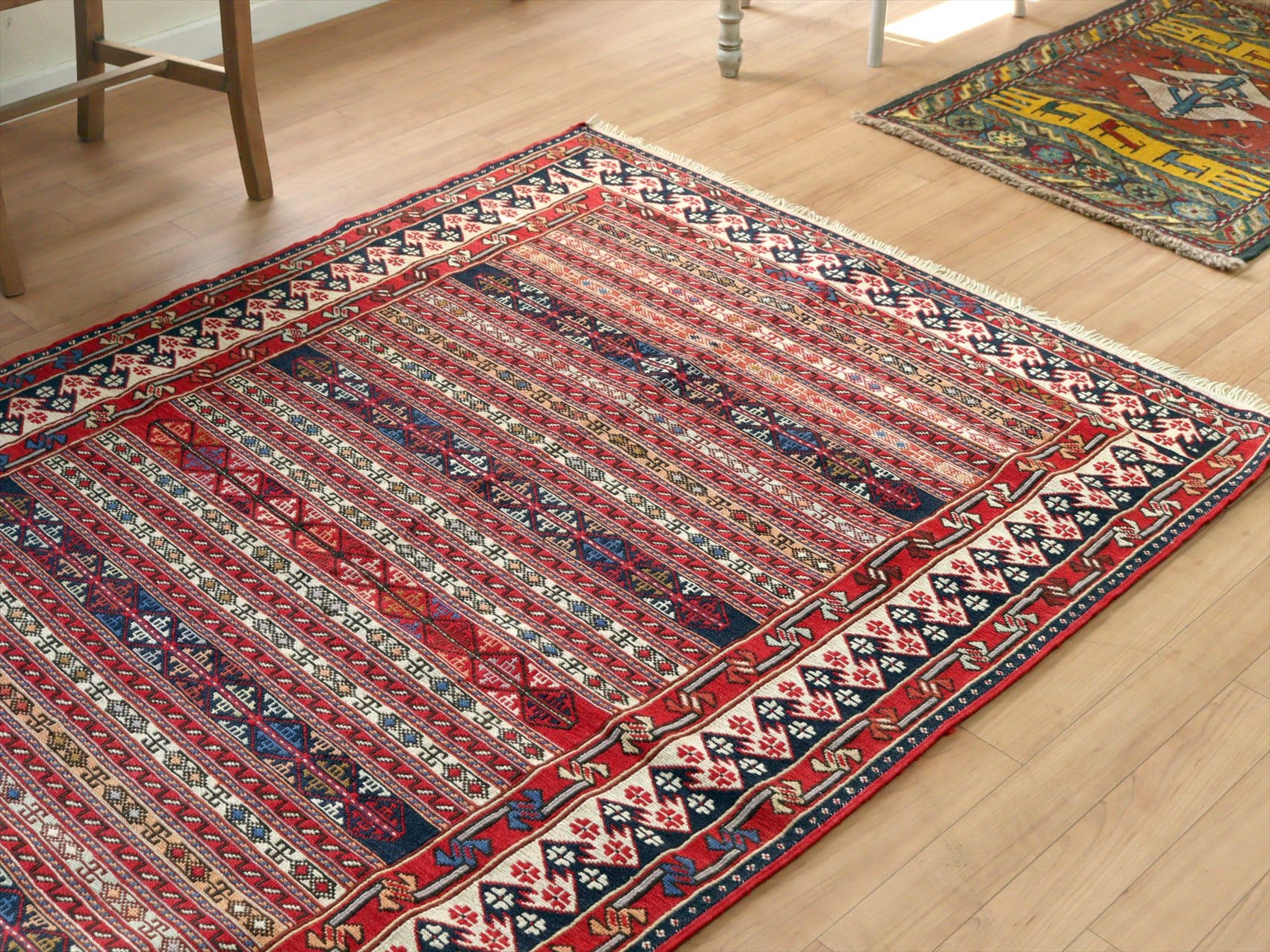 アンティーク 塩袋 トライバル キリム ジジム織物 ビンテージ 手織り