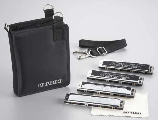 美品】スズキハーモニカ3個まとめ売りセット 美品】スズキハーモニカ3