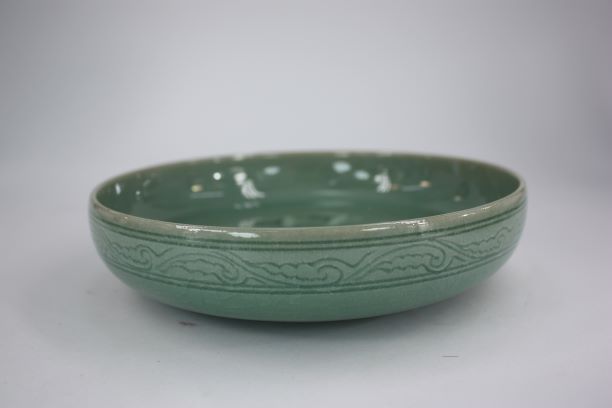 高麗象嵌青磁鉢 朝鮮 焼き物 陶器 青磁 象嵌 韓国 高麗時代 高麗青磁