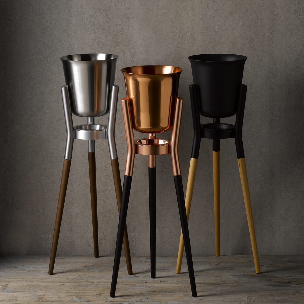 シャンパンクーラースタンド 18-8ステンレス製 2点 7-1815-0203.jpg