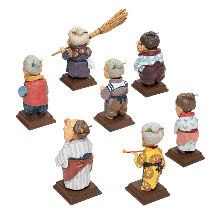 三鷹の森ジブリ美術館 限定 君たちはどう生きるか 婆々 7人組 宮崎駿