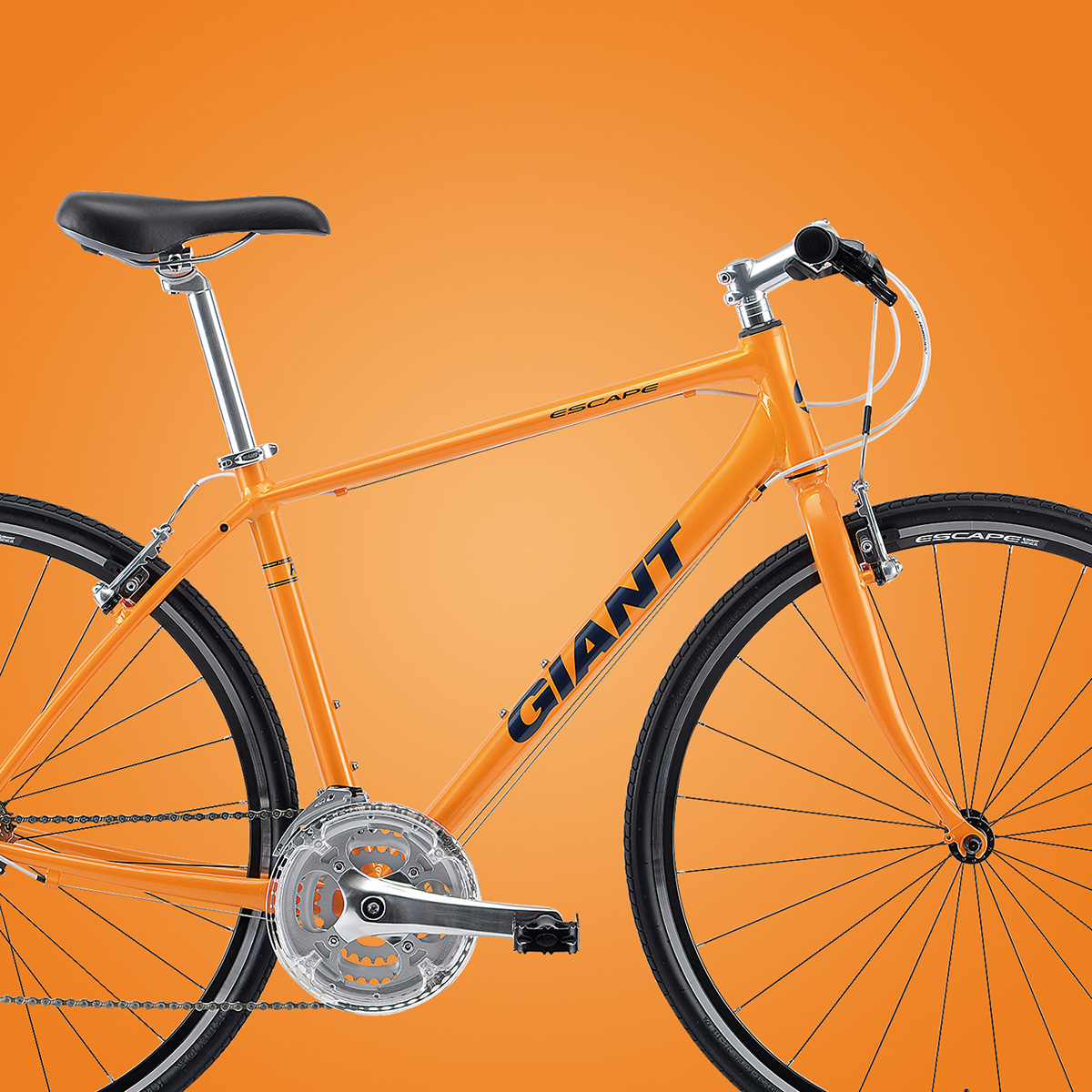 GIANT オレンジ クロスバイク エスケープR3 GIANT ( ジャイアント