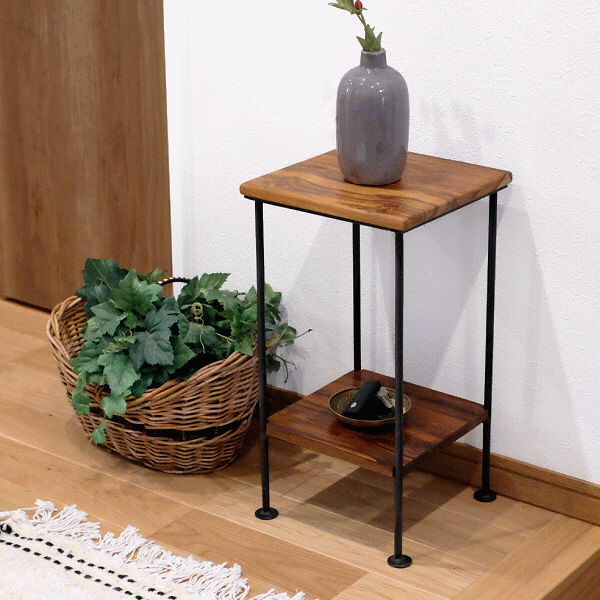 コレクション 欅の文机 帳簿机 サイドテーブル 花台 飾り台 無垢材 座