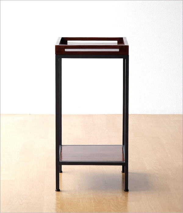 花台 木製 フラワースタンド 玄関 室内 屋内 天然木 無垢材 サイド