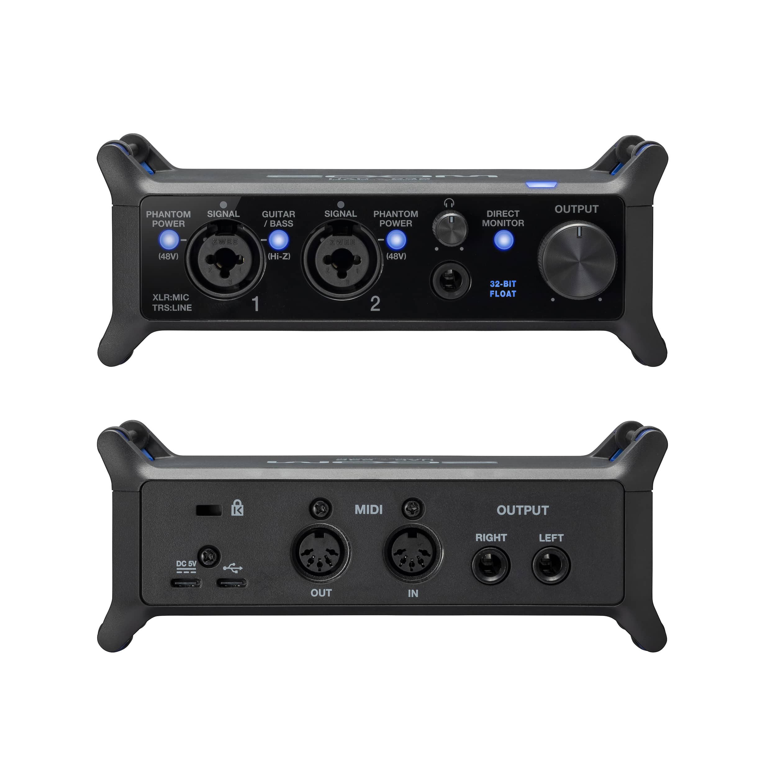 ZOOM(ズーム) UAC-232 USBオーディオコンバーター: マイク/音響機材 銀