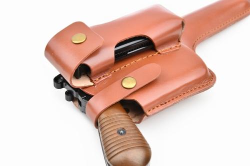 SFBC ONLINE SHOP / モーゼル M712対応 レザーホルスター ストラップ付