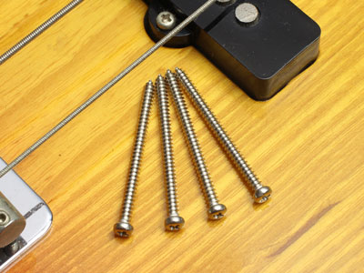 ベースピックアップ マウントビス ニッケル 8個セット 2.6X36mm通販