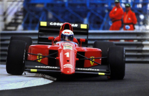 1990 A．プロスト スクーデリア・フェラーリ 641/2 フォト F1の