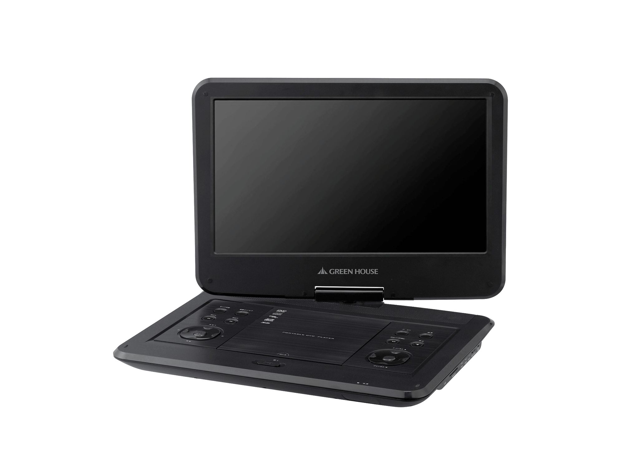 美品】GREEN HOUSE dvdプレイヤー 7inches spot | GH-PDV7NC-BK
