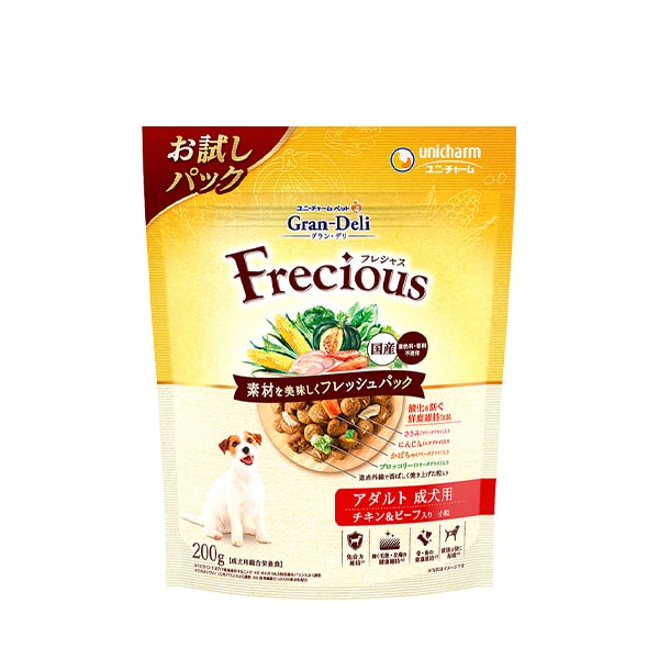 Frecious アダルト成犬用 チキン&ビーフ入り｜ユニ・チャーム