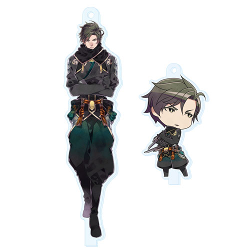 美品 百花百狼 ～戦国忍法帖～ 双様変化のアクリルキーホルダー 百地蝶