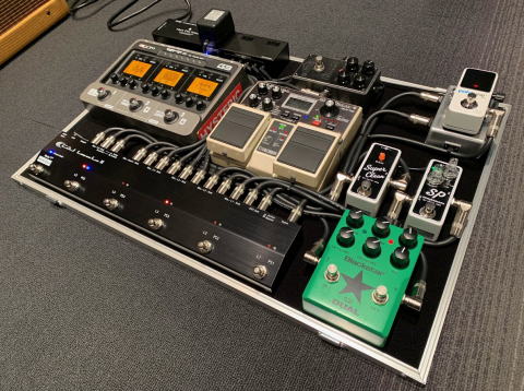 Sakura様 ZOOM G3Xn エフェクターボード Sakura様 ZOOM G3Xn