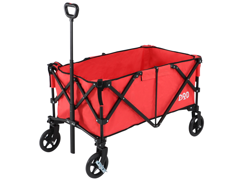 販売終了】アルミキャリーワゴン（サーモンピンク） C2-534-RD - DOD