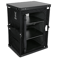 マルチキッチンテーブル（ブラック） TB1-38-BK - DOD（ディーオー