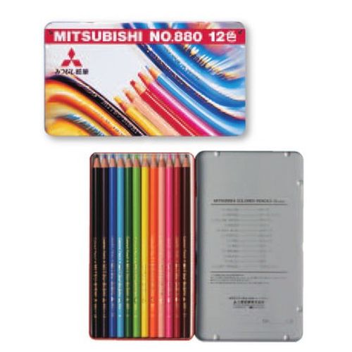 色鉛筆 12色セット K88012CP 三菱鉛筆 学童鉛筆 12いろセット