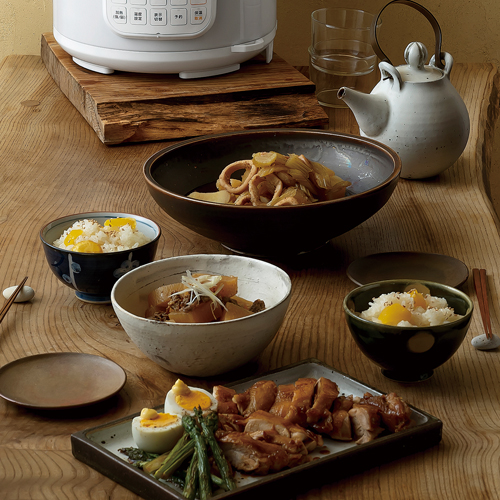 電気圧力鍋 ヘルシーマルチポット EA-240W エムケー 便利調理家電 295