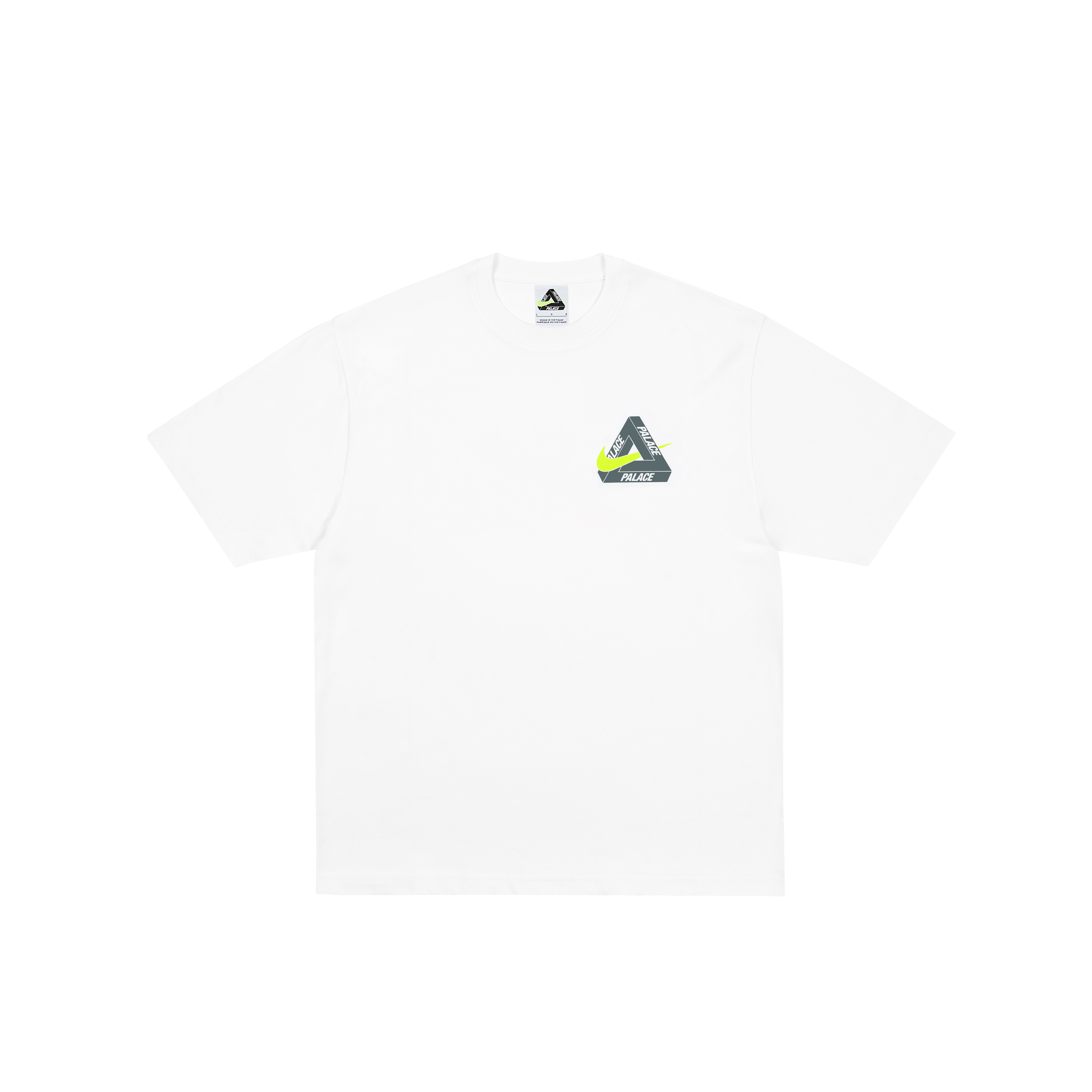 PALACE NIKE TRI SWOOSH T-SHIRT WHITE | PALACE SKATEBOARDS