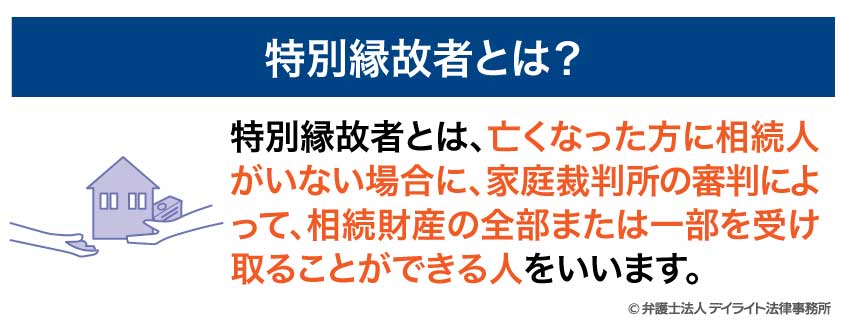 特別縁故者とは？要件や相続への影響を解説 | 相続の相談はデイライト
