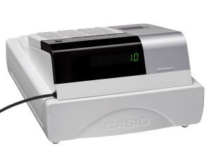 新品 カシオ計算機 電子レジスターNL-200-we撮影の為箱の上部だけ開口