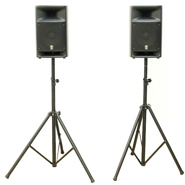 ①Yamaha ステージパス500 スピーカーペア ポータブルPAシステム