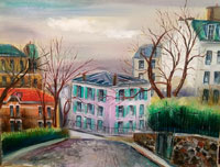 絵画・リトグラフ・インテリア・油絵・販売・絵画購入・パリ風景・東京