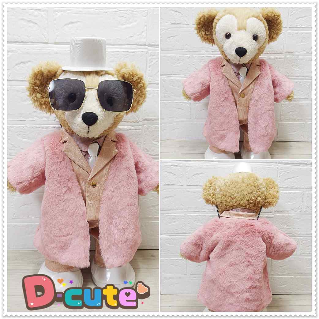 ダッフィー ぬいぐるみバッチ 2016 ダッフルコート M109862