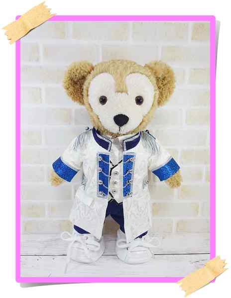 確認用 タグ付き ダッフィ バーバリータイプ コスチューム 本体付き