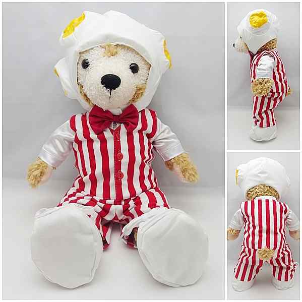 予約受付中】 ダッフィー 衣装 Sサイズ (身長43cm) 変身シリーズ