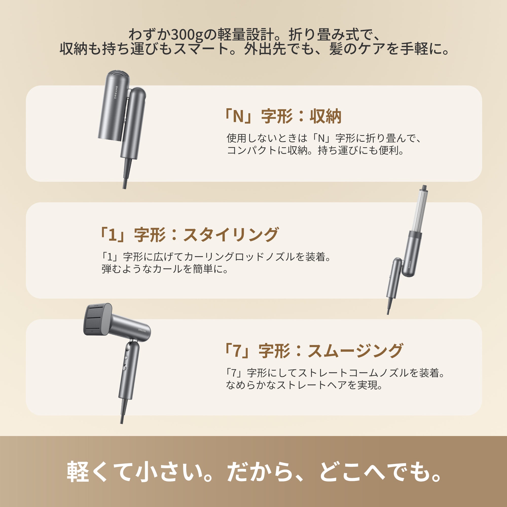 バレンタイン限定】Dreame Pocket ヘアドライヤー – Dreame Japan