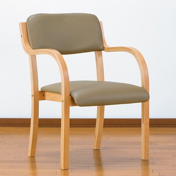 立ち座りサポートチェア(1脚 ブラウン): 家具・インテリア／はぴねすくらぶ