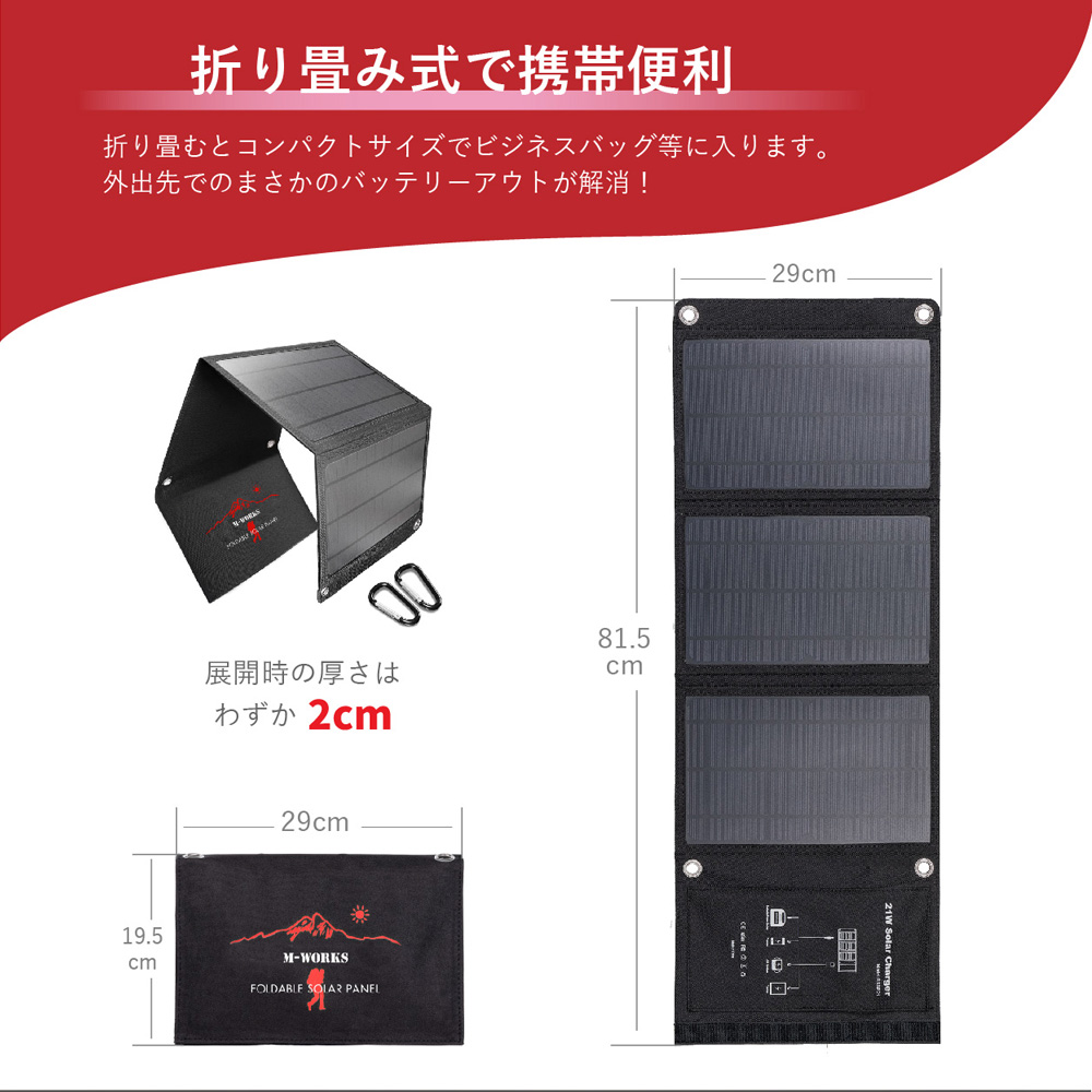 ソーラーパネル＋ポータブル電源セット: 生活雑貨・家電／はぴねすくらぶ