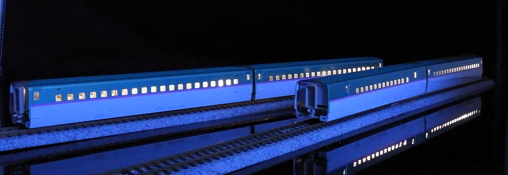 KATO HO E5系 美品 2車両室内灯付き KATO HO E5系 美品 2車両室内灯