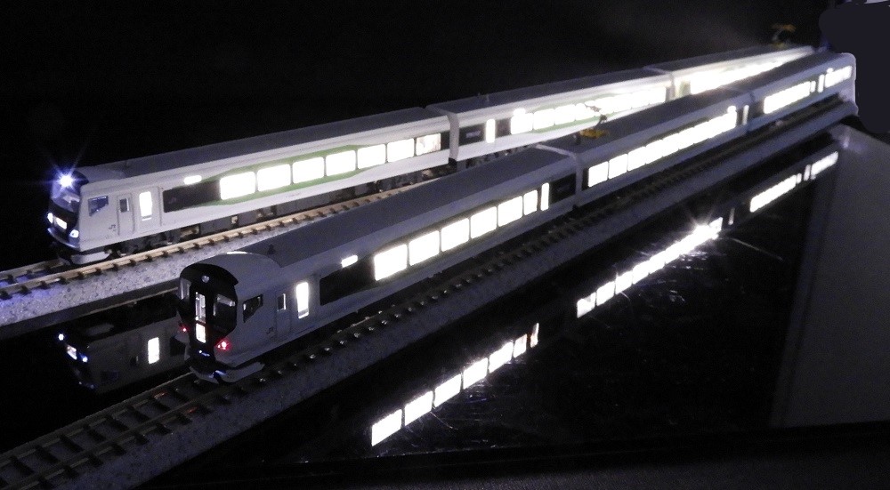 中古純正室内灯付]10-1282 JR東日本 E257系500番台 5両セット 中古純正