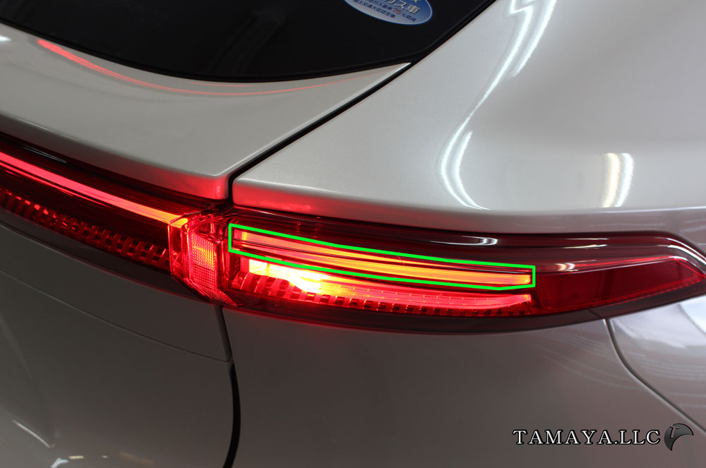 ハリアー80 シーケンシャルウインカー 純正ウィンカーキャ