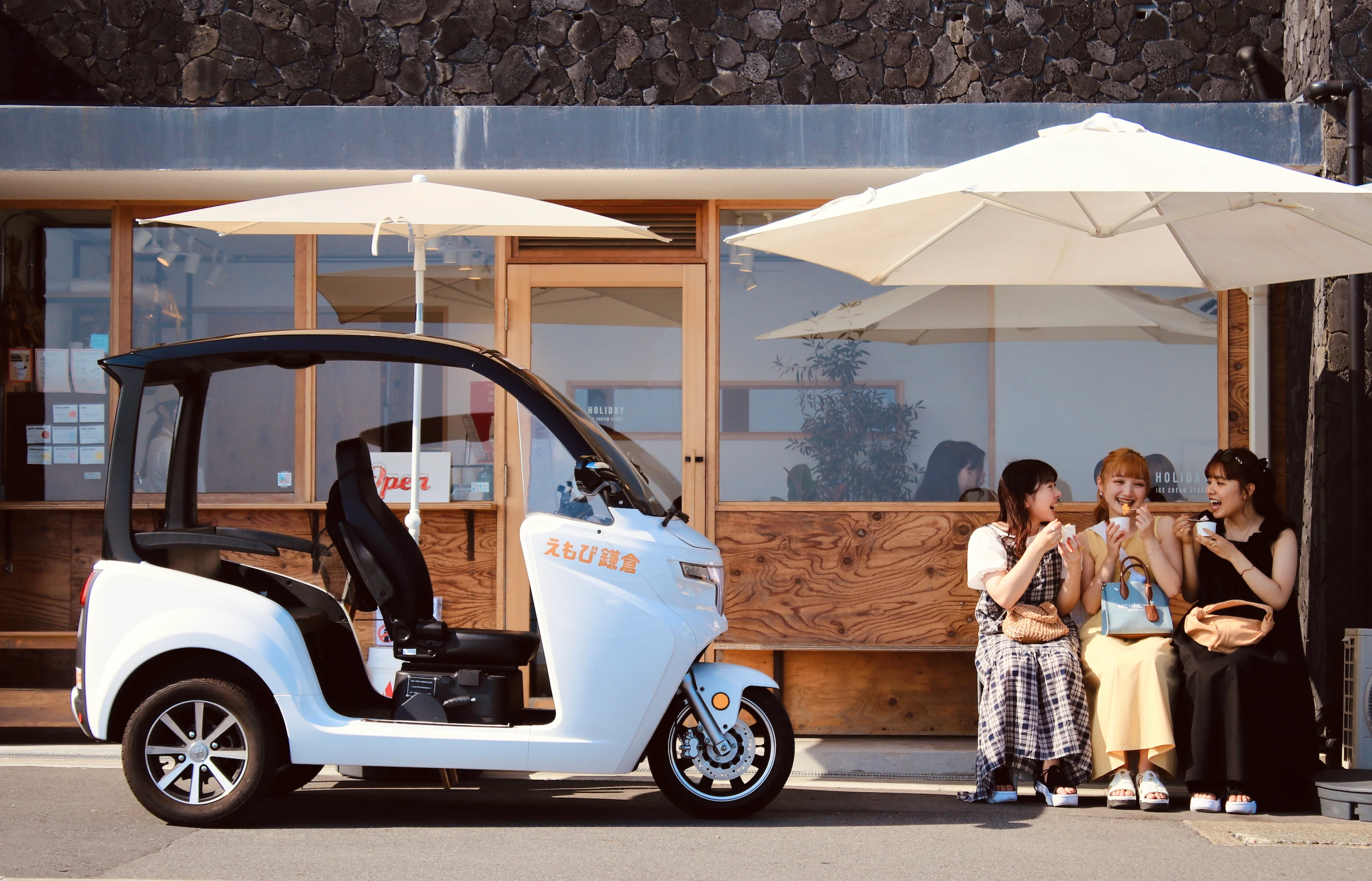 Emobi片瀬江ノ島店｜江ノ島·鎌倉観光｜電動トゥクトゥクレンタル