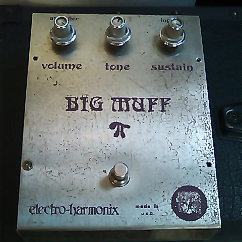 Electro Harmonix Big Muff Pi Ram's Head」ビンテージラムズヘッドを