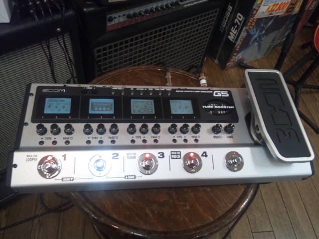ZOOM G5 デジタルエフェクター、状態良好 G5 Guitar Effects & Amp