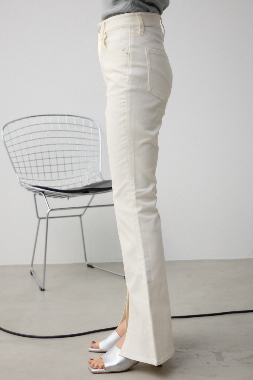 AZUL BY MOUSSY | センタースリットカラーフレアパンツ (パンツ