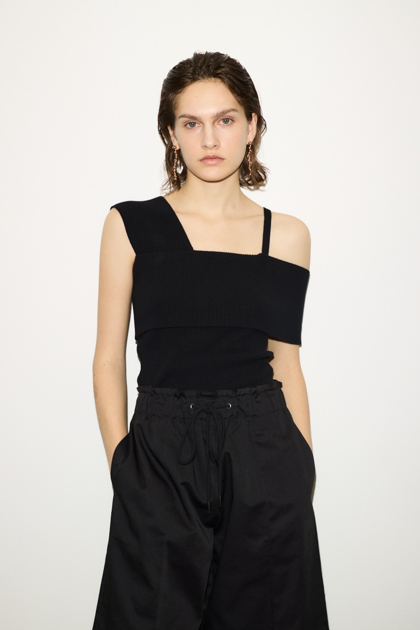 THROW by SLY | 【THROW】ASYMMETRY RIB トップス (タンクトップ