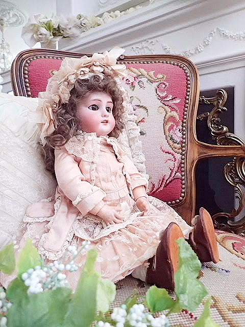 ビスクドール ジュモー リプロ 人形 ハートオブイングランド