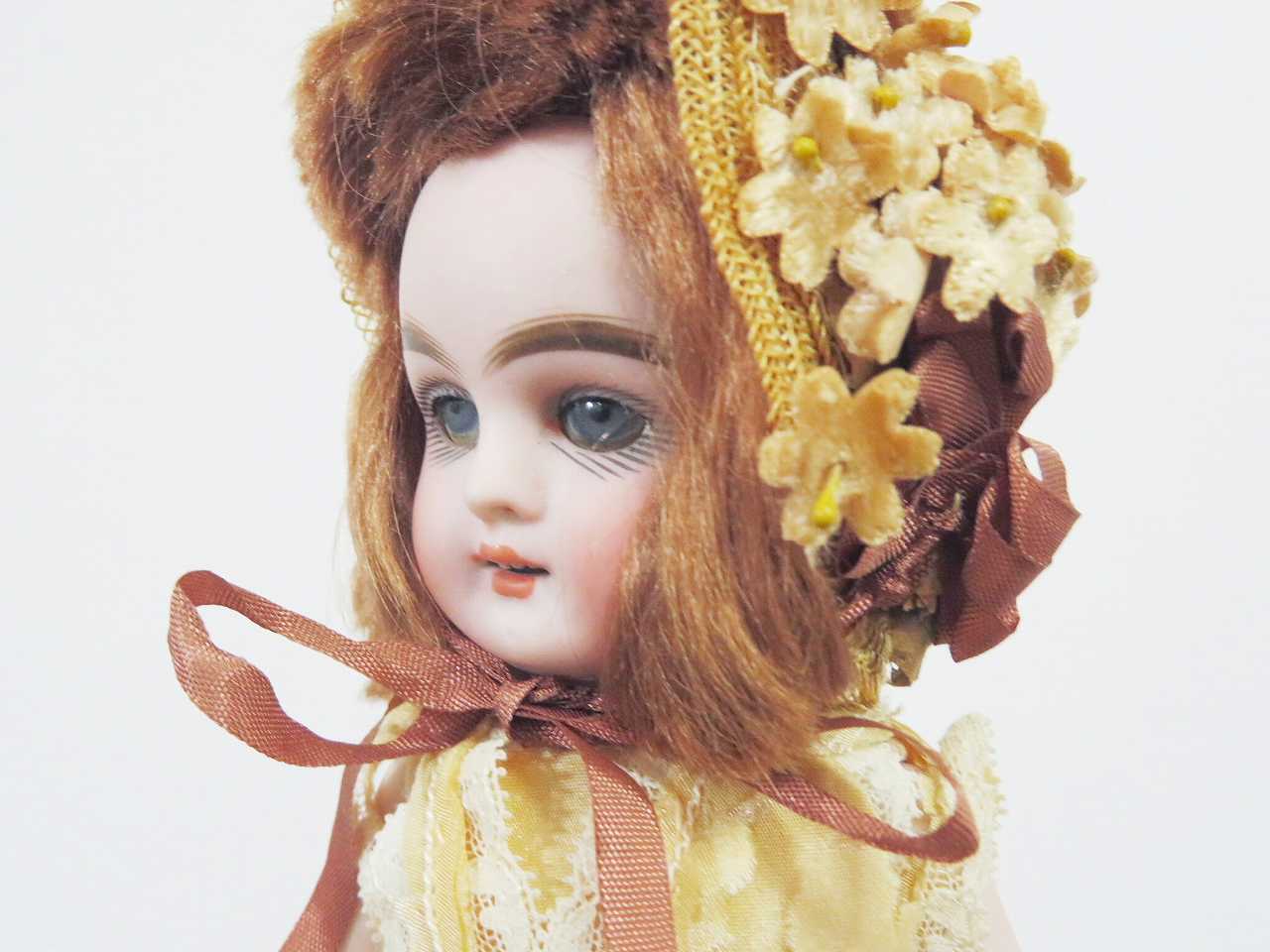 超絶美人のフレンチミニョネットドール - 薔薇と天使のアンティーク