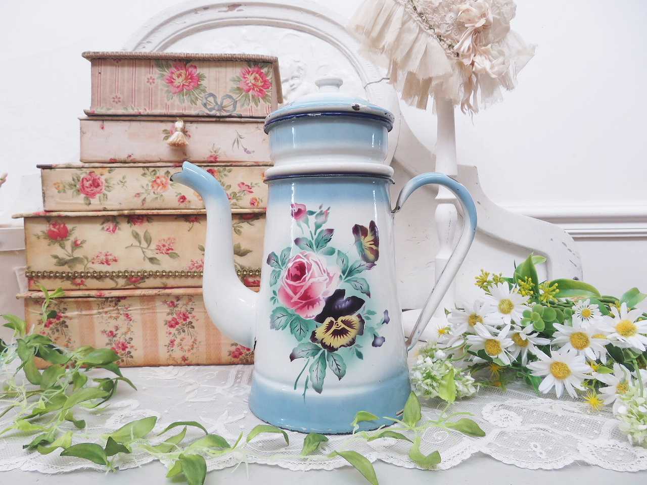 フレンチアンティーク コーヒーポット JAPY 【公式通販】