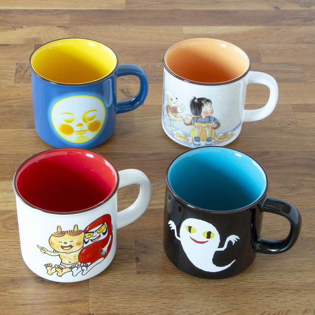 送料無料）ロングセラー絵本マグカップ4個セット（ギフトラッピング込